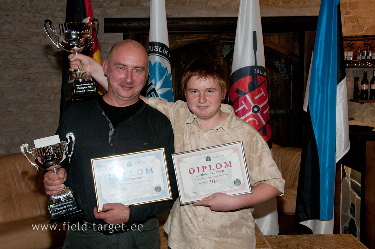 0297   perekond Vanamets klass HP ja Junior uldvoitjad